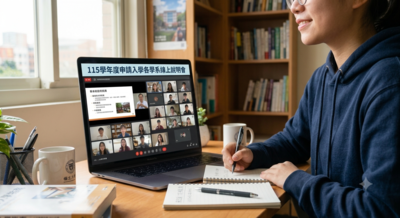 【申請入學】115學年度申請入學各學系線上說明會!圖片